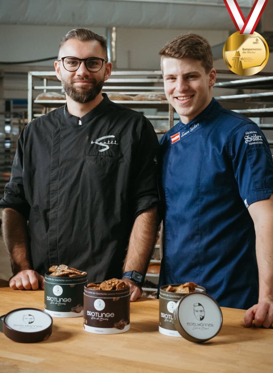 marco simon Edelmänner Gründer Marco Baccili und Simon Sailer